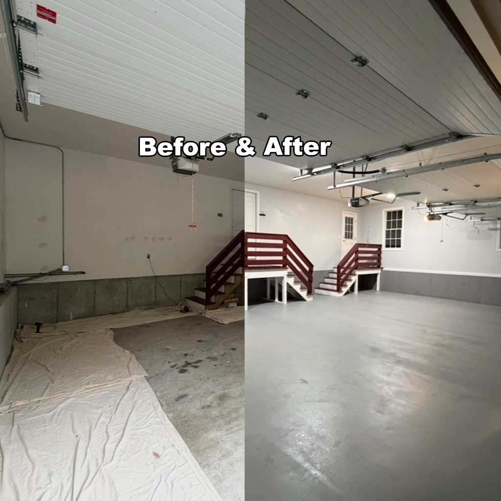 Garage Before And After